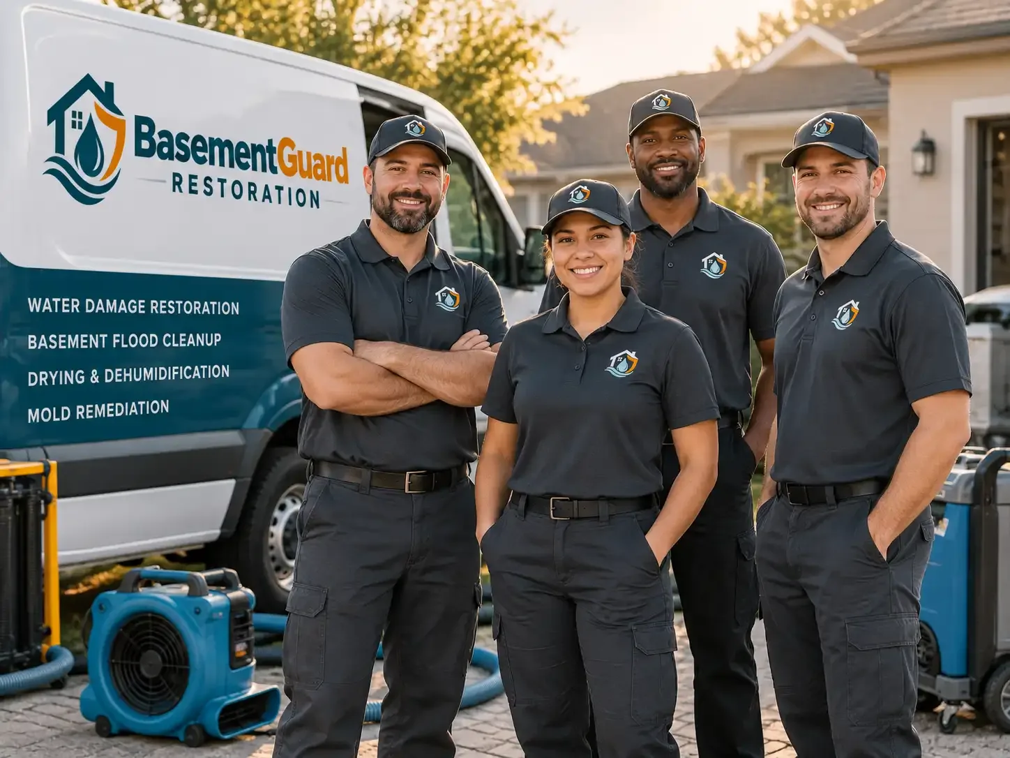 Basement Water Damage Restoration company in Badger, SD